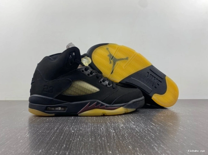 Air FD1330-001 x Black Jordan 5 Ma Maniere A 0823